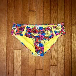 Modest floral bikini bottoms